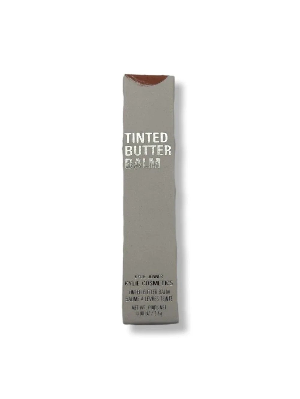 Kylie Cosmetics Tinted Butter Balm Spiced 633—shade: soft warm brown 0.08 oz